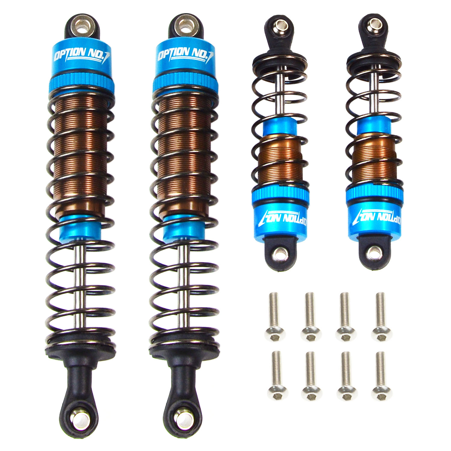 Shock Absorber Rc - Aluminium Oil Front/Rear Damper Shocks Absorber