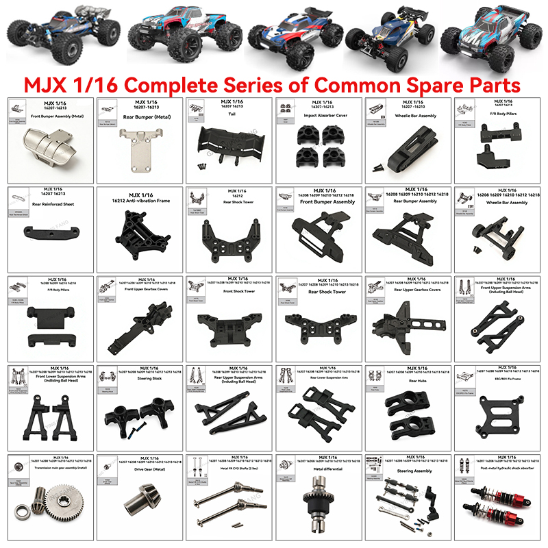 Shock Absorber Rc - MJX 1/16 for 16218 16213 16212