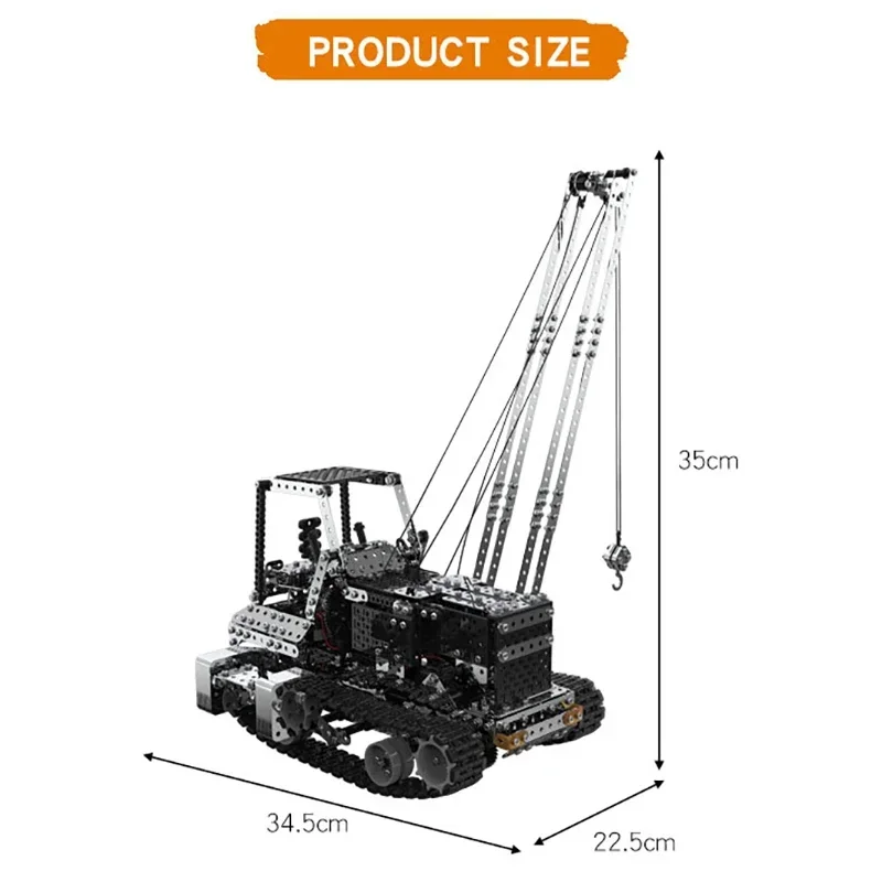 DIY Metal RC Crane Electric Ho - огляд і ціна Rc Hobby Car