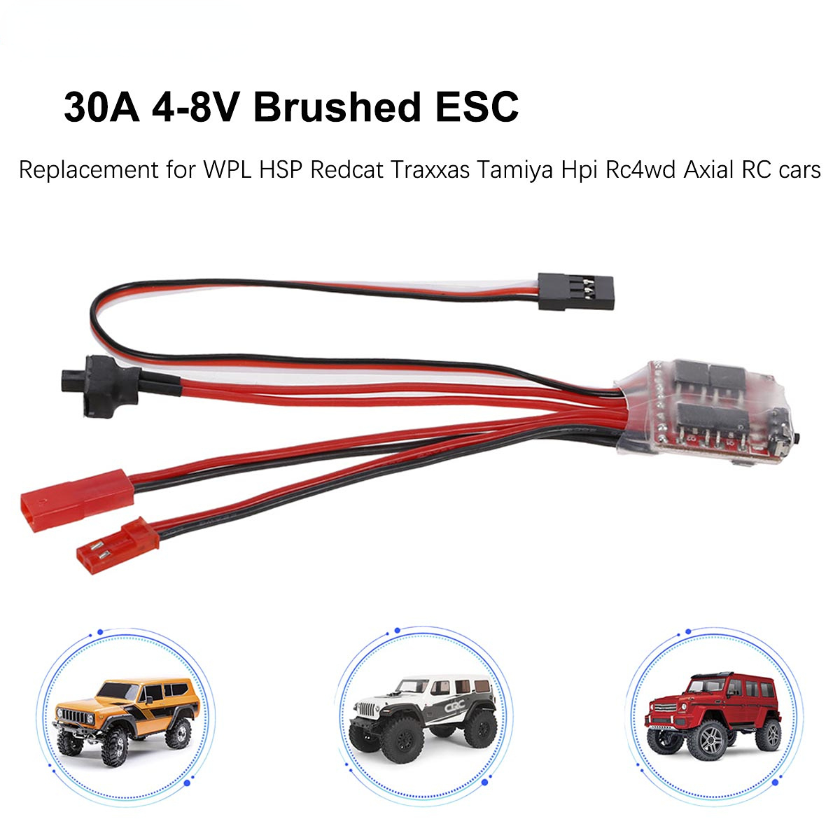 Mini RC Car 30A Brushed ESC Fo - огляд і ціна Rc Hobby Car