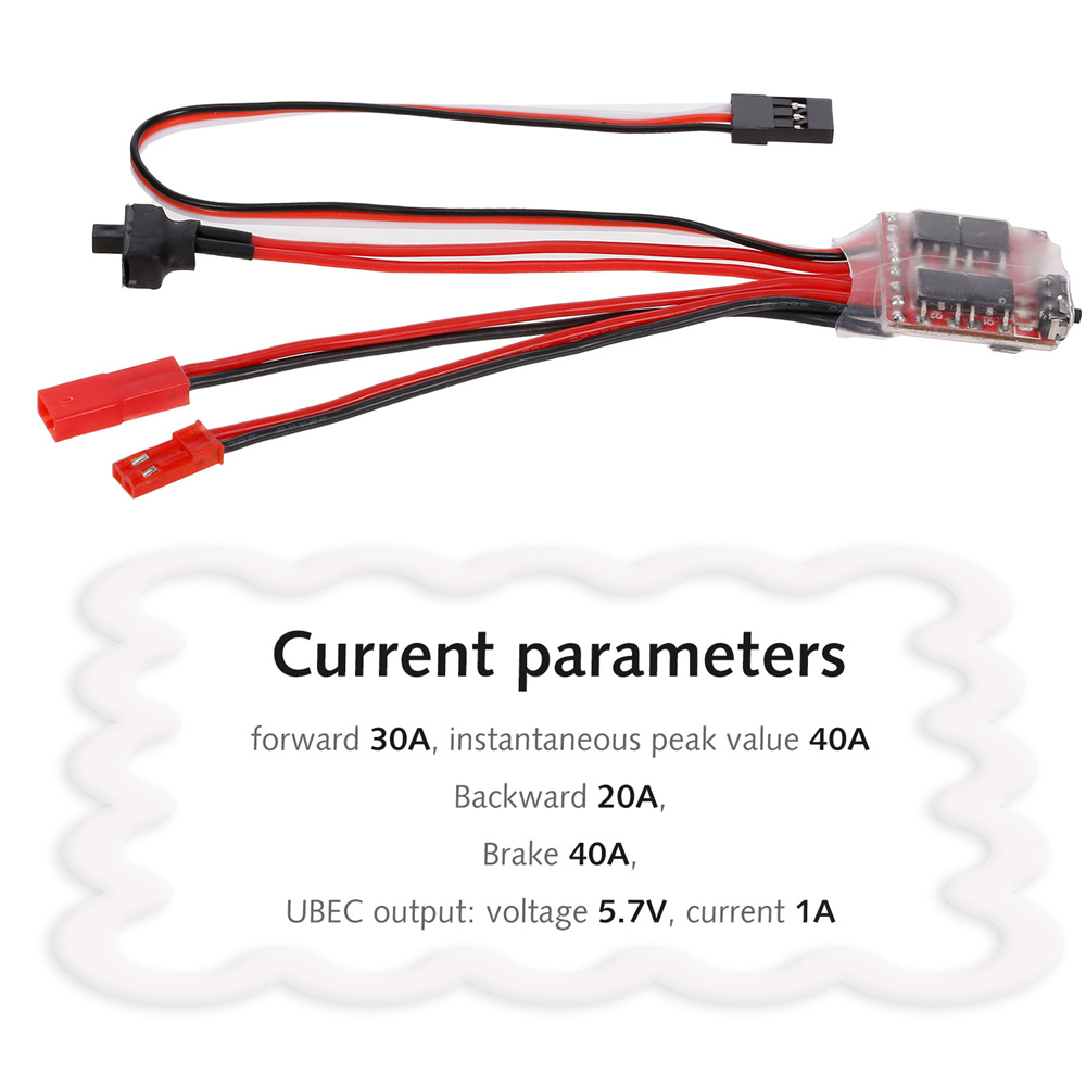 Mini RC Car 30A Brushed ESC Fo - огляд і ціна Rc Hobby Car