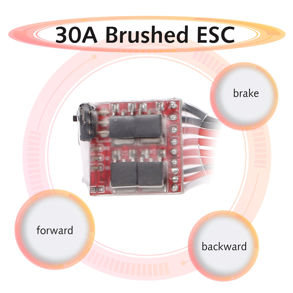 Mini RC Car 30A Brushed ESC Fo - огляд і ціна Rc Hobby Car