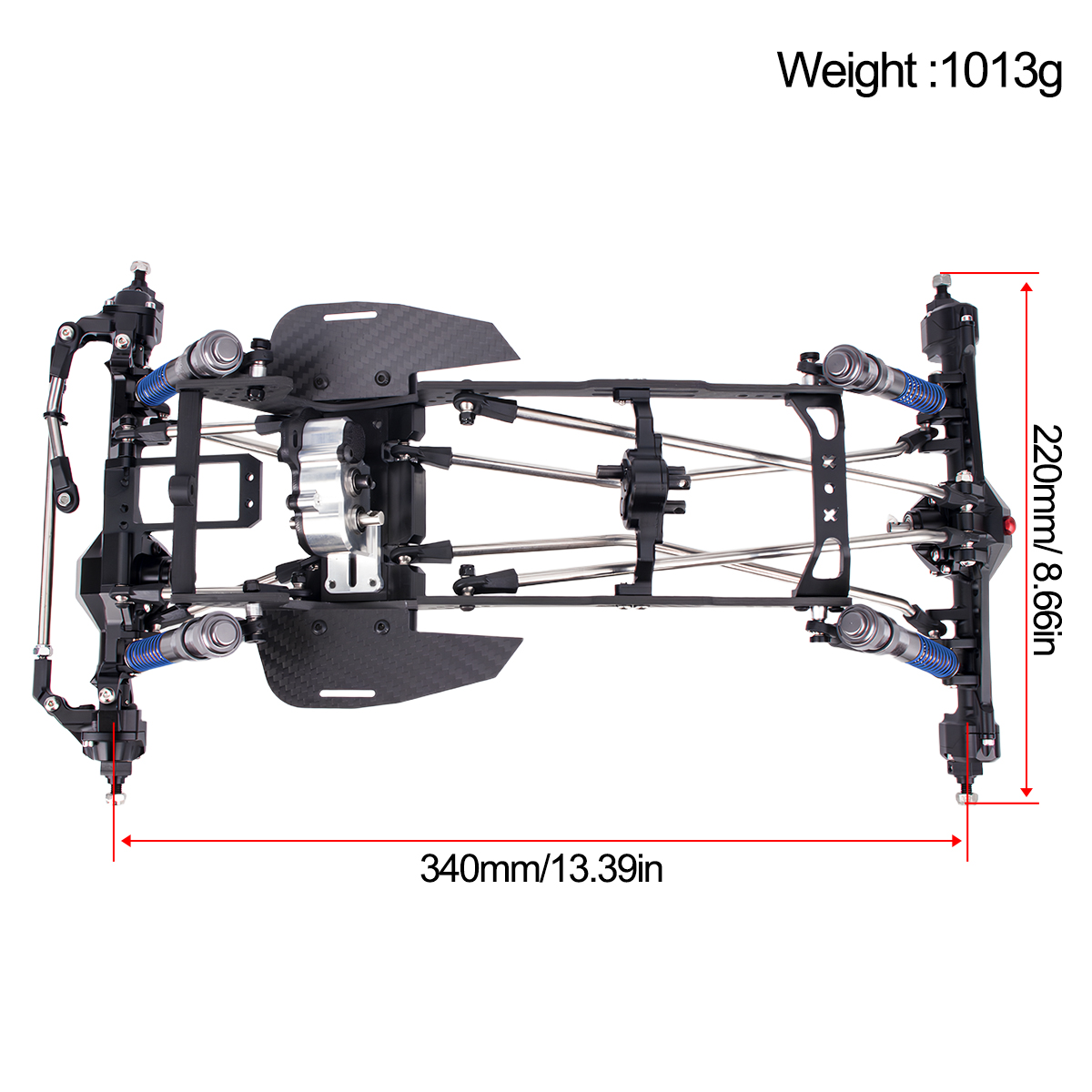 High Clearance Carbon Fiber LC - огляд і ціна Shock Absorber Rc