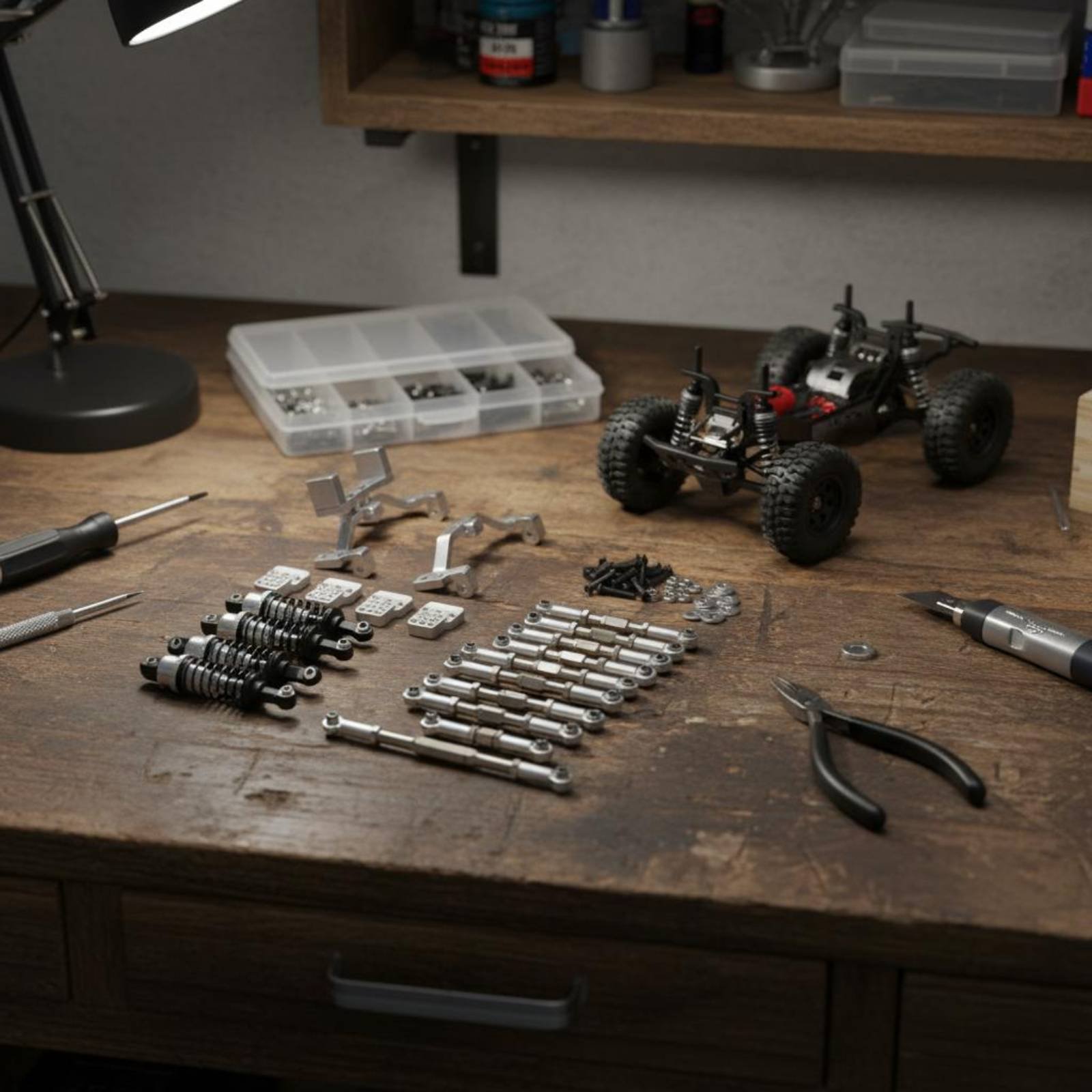 WPL C24 Performance Parts Impr - огляд і ціна Shock Absorber Rc