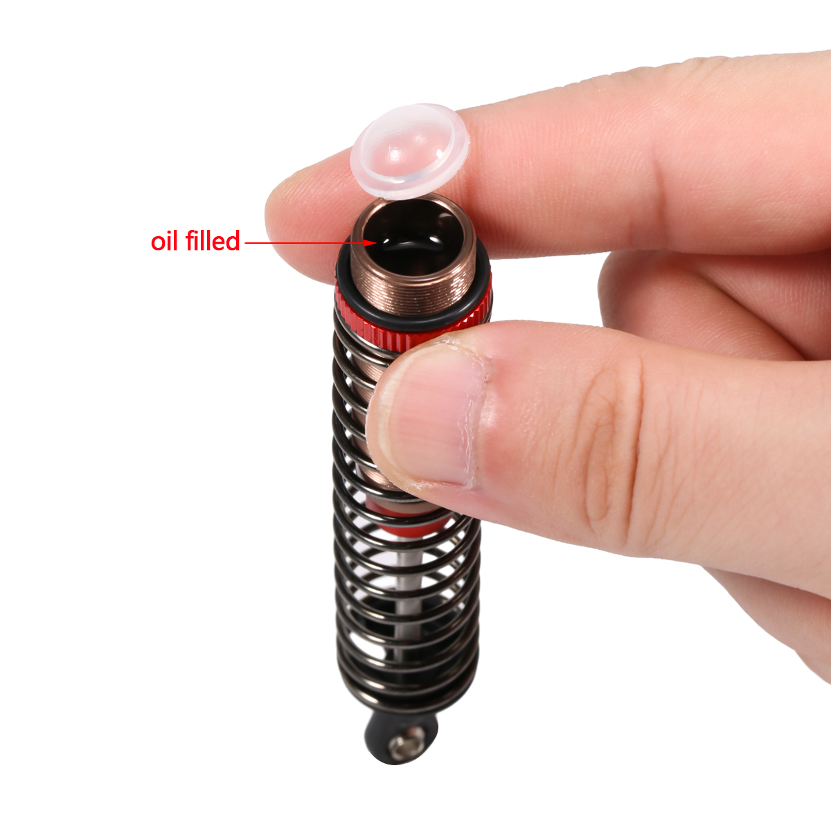 4Pcs Adjustable Oil Filled Sho - огляд і ціна Shock Absorber Rc