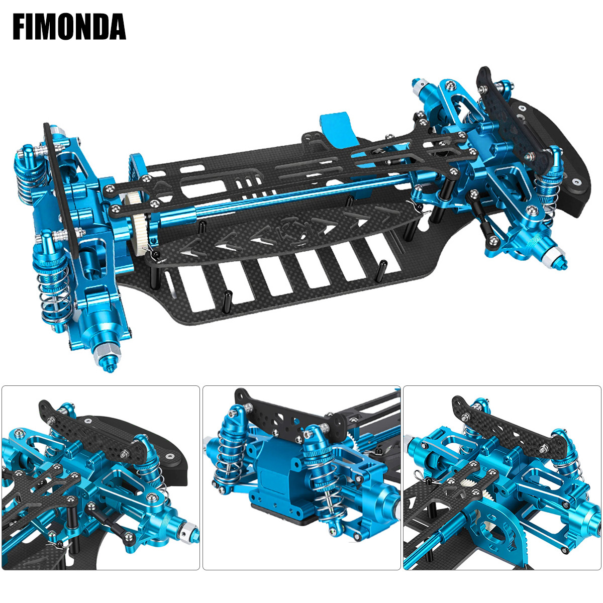 Aluminum & Carbon Fiber Frame  - огляд і ціна Shock Absorber Rc