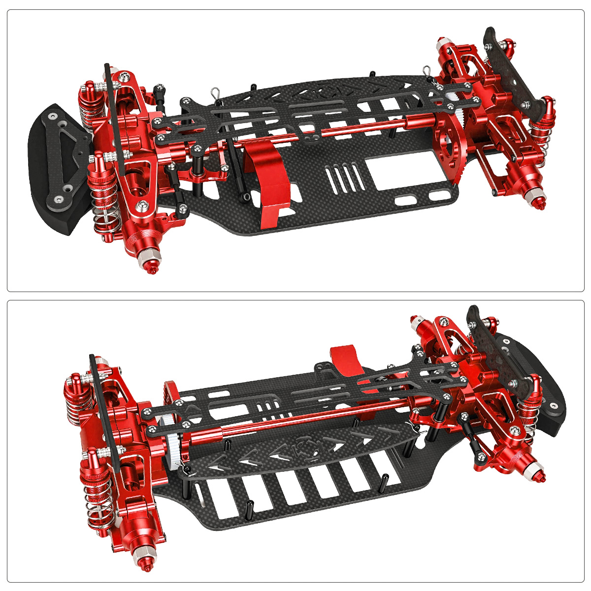 Aluminum & Carbon Fiber Frame  - огляд і ціна Shock Absorber Rc